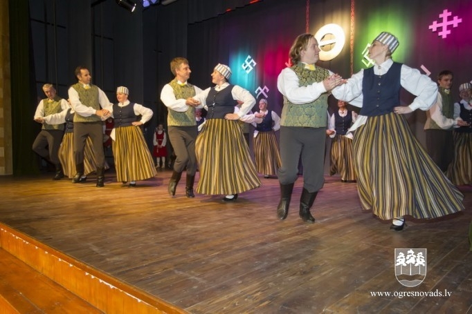 Lauberē atzīmē kultūras nama 30 gadu jubileju. Foto: Elmārs Bulovs