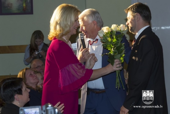 Lauberē atzīmē kultūras nama 30 gadu jubileju. Foto: Elmārs Bulovs