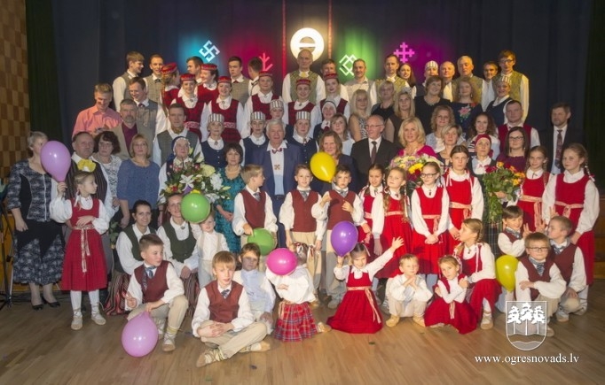 Lauberē atzīmē kultūras nama 30 gadu jubileju. Foto: Elmārs Bulovs