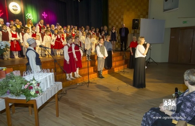 Lauberē atzīmē kultūras nama 30 gadu jubileju. Foto: Elmārs Bulovs