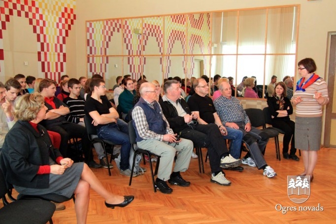 Lauvu kluba pārstāvji viesojas Ogres novadā