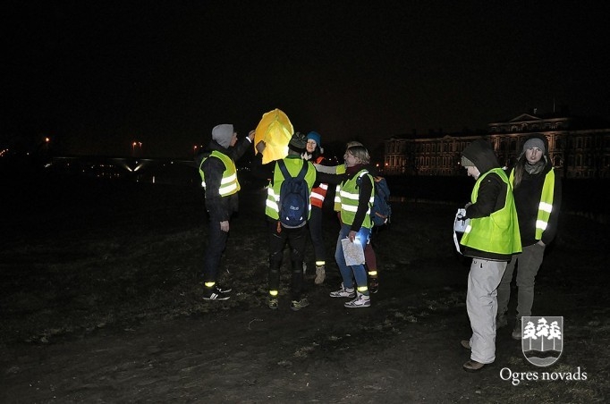 Ogres jaunieši piedalās piedzīvojumu sacensībās Jelgavā
