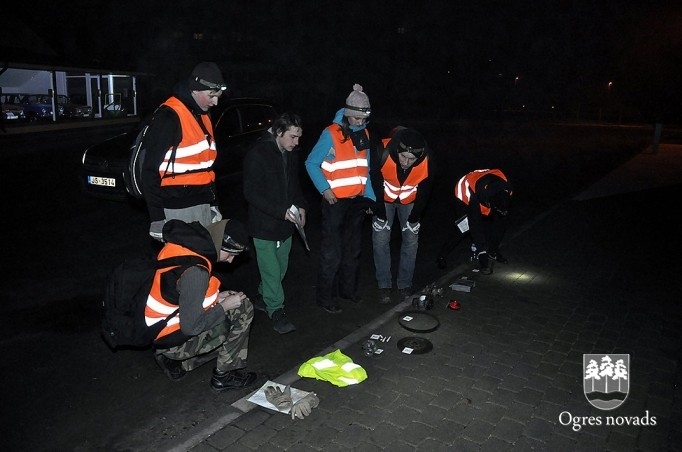 Ogres jaunieši piedalās piedzīvojumu sacensībās Jelgavā