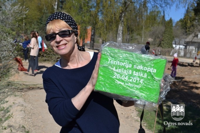 Lielā talka Ogrē 2014
