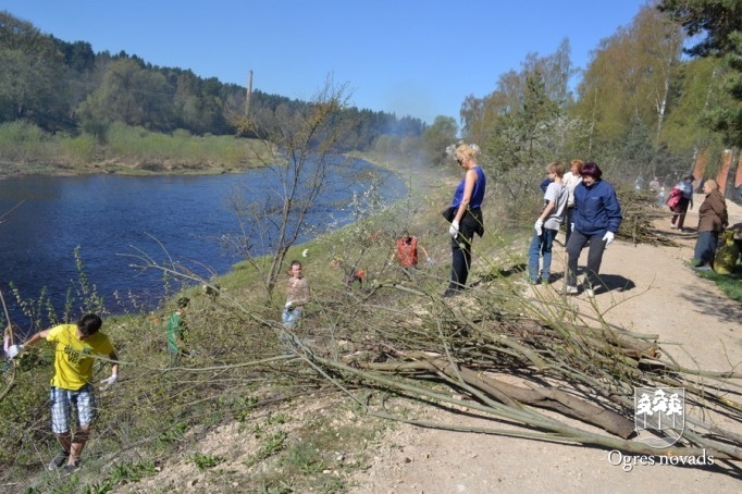Lielā talka Ogrē 2014