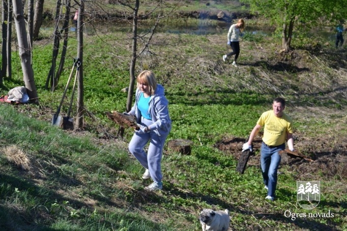 Lielā talka Ogrē 2014