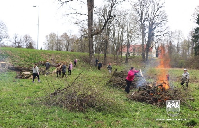 Lielā Talka 2018 Ogres novada pagastos