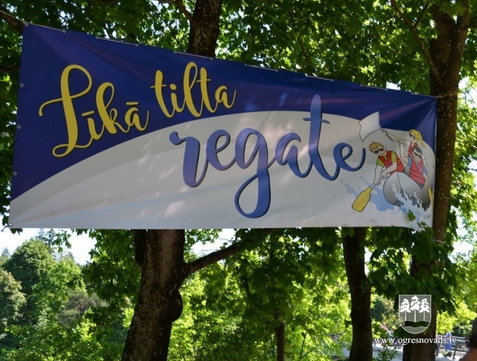 Ar Līkā tilta regati atklāta tūrisma sezona Ogres novadā