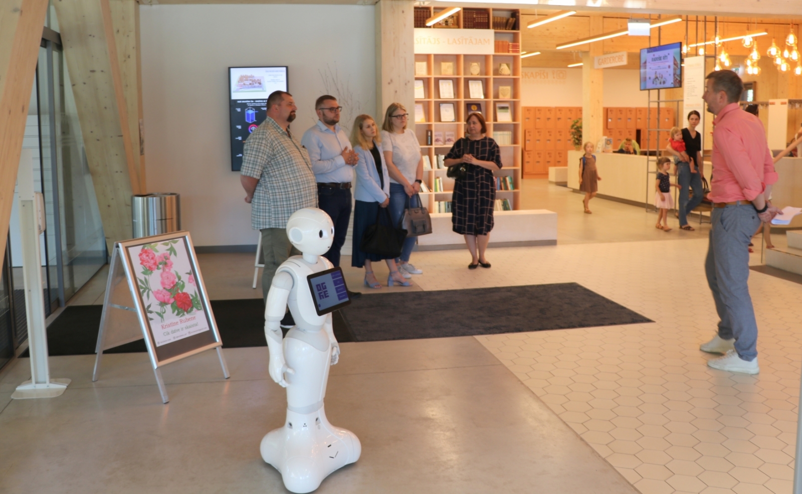 Līvānu pašvaldība viesojas Ogres Centrālajā bibliotēkā 12.07.2023