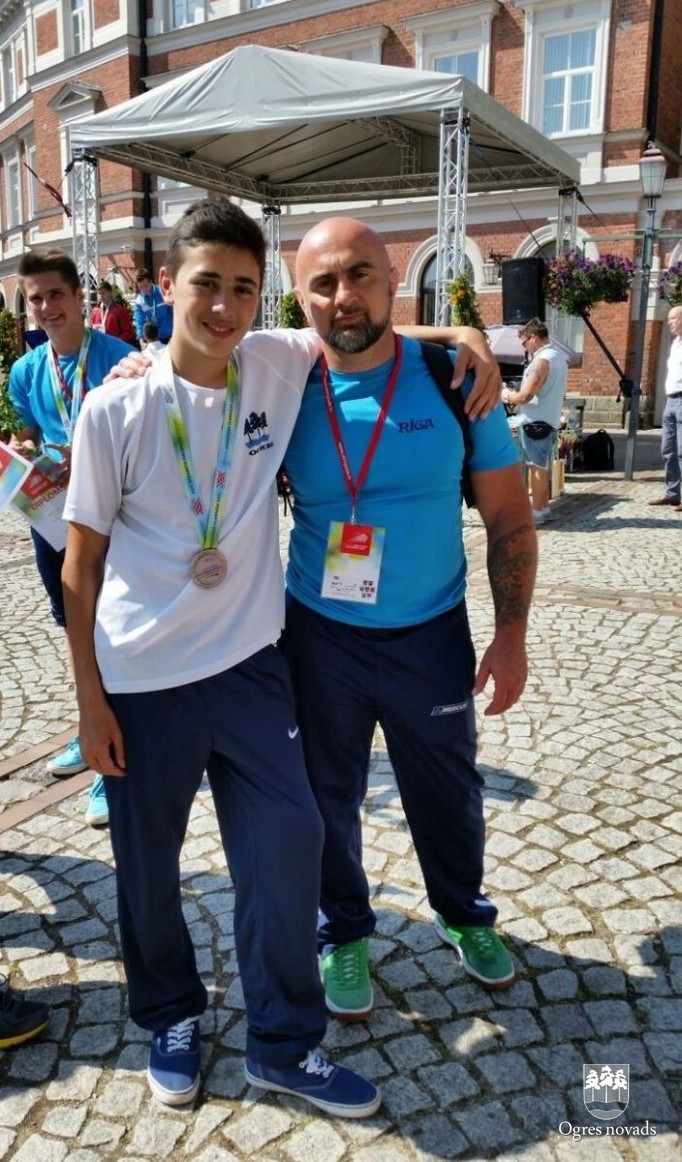 Maksims Melikovs Latvijas Jaunatnes vasaras olimpiādē izcīnījis 2. vietu