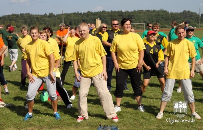 Skolotāju sporta svētki Madlienā