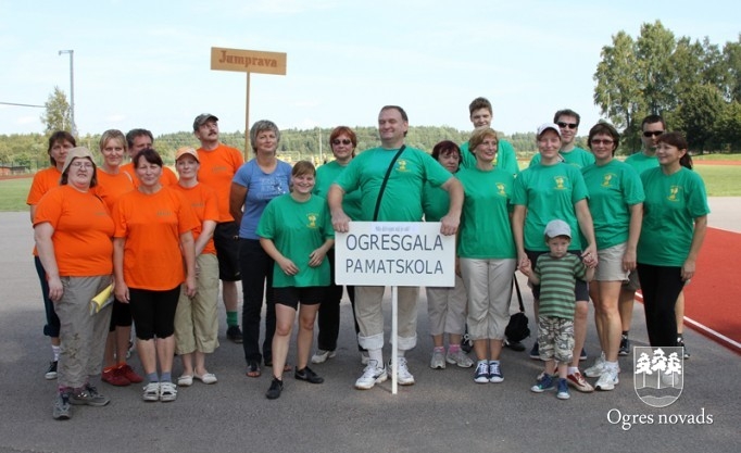 Skolotāju sporta svētki Madlienā