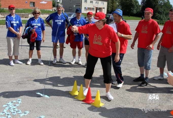 Skolotāju sporta svētki Madlienā