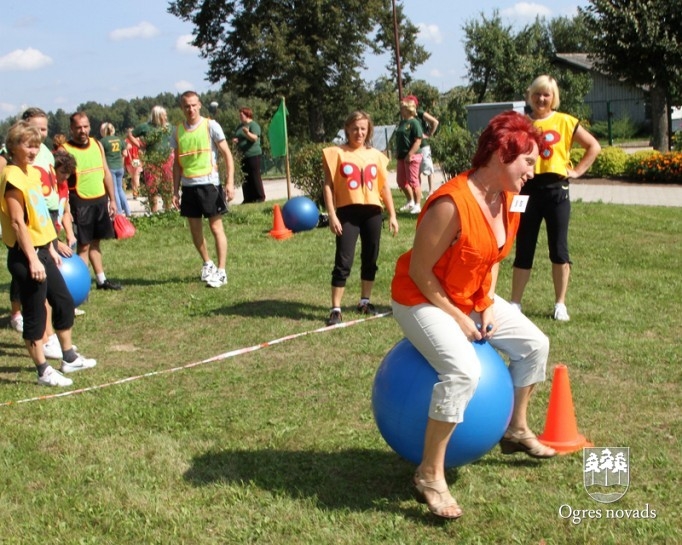 Skolotāju sporta svētki Madlienā