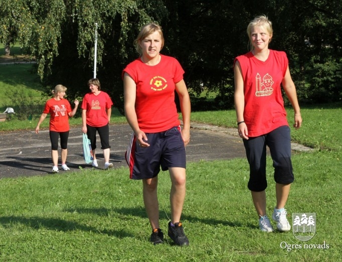 Skolotāju sporta svētki Madlienā