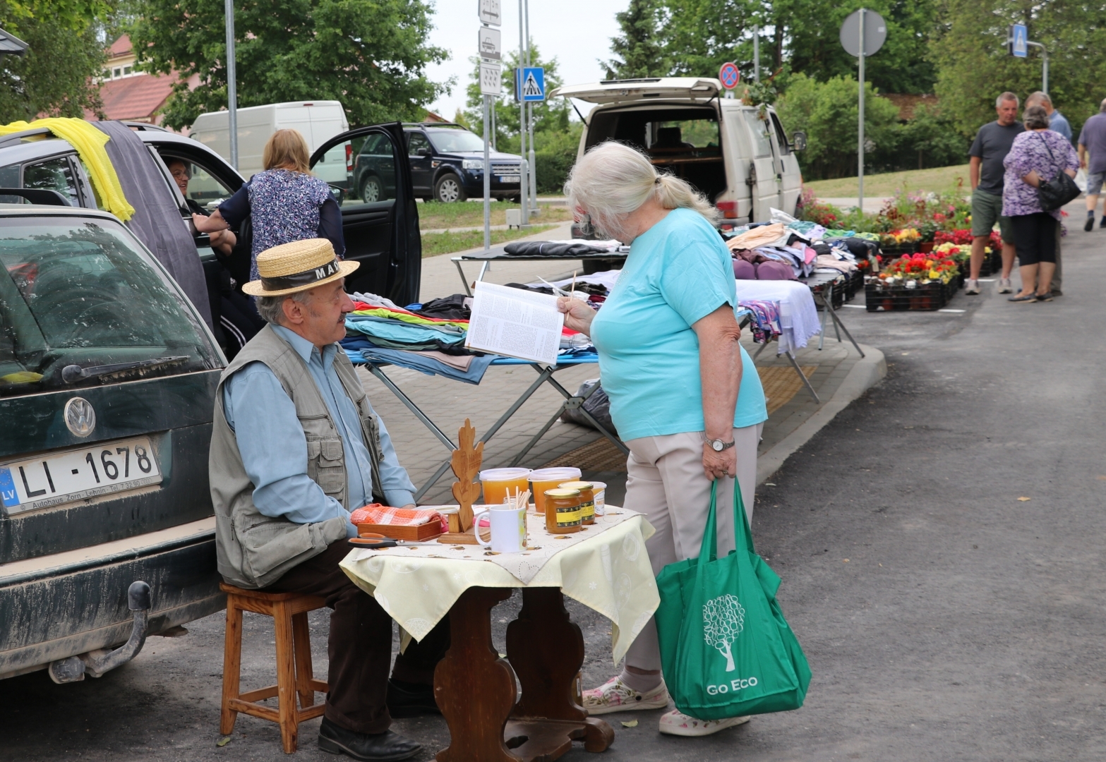 Madlienas tirgus laukuma atklāšana 16.06.2023