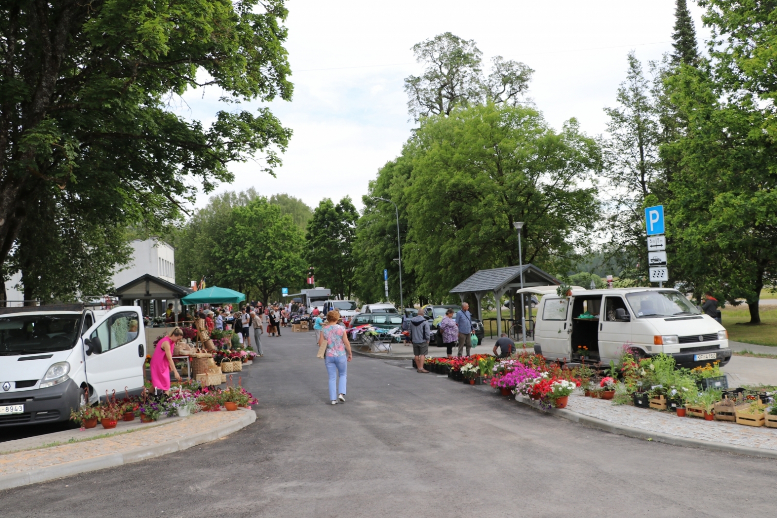 Madlienas tirgus laukuma atklāšana 16.06.2023