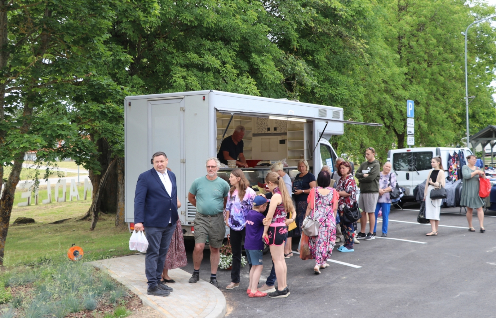 Madlienas tirgus laukuma atklāšana 16.06.2023