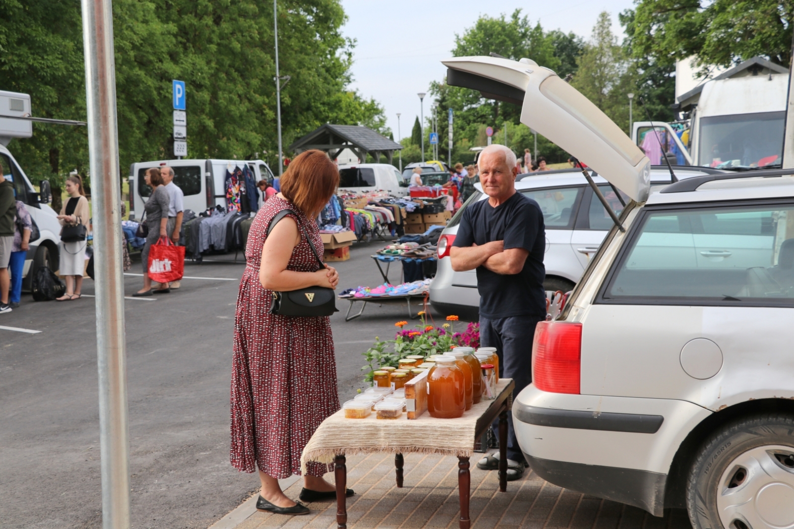 Madlienas tirgus laukuma atklāšana 16.06.2023