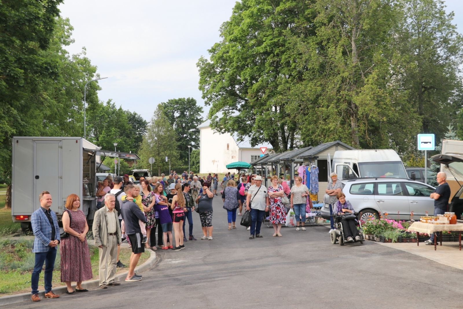 Madlienas tirgus laukuma atklāšana 16.06.2023