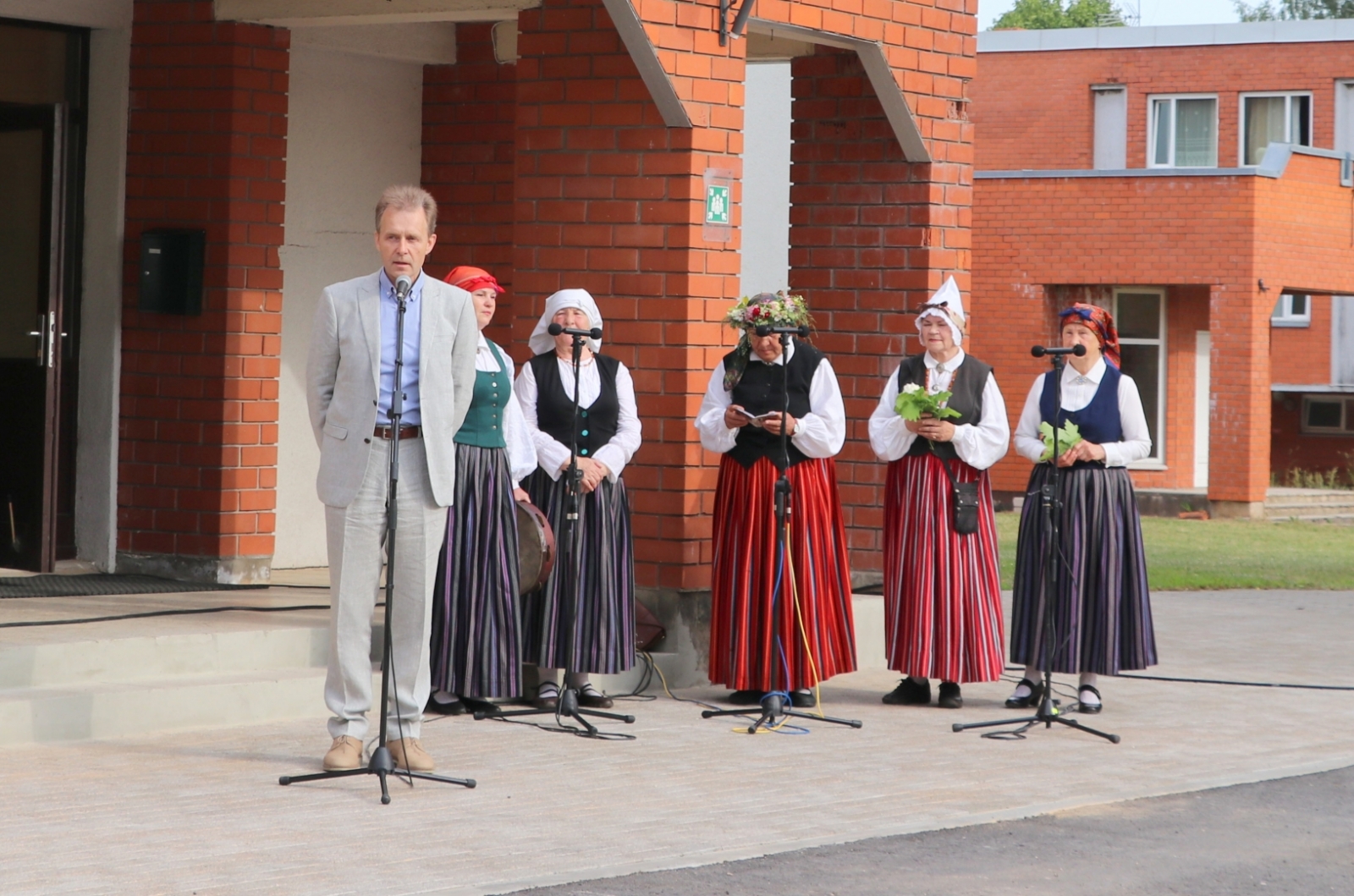 Madlienas tirgus laukuma atklāšana 16.06.2023