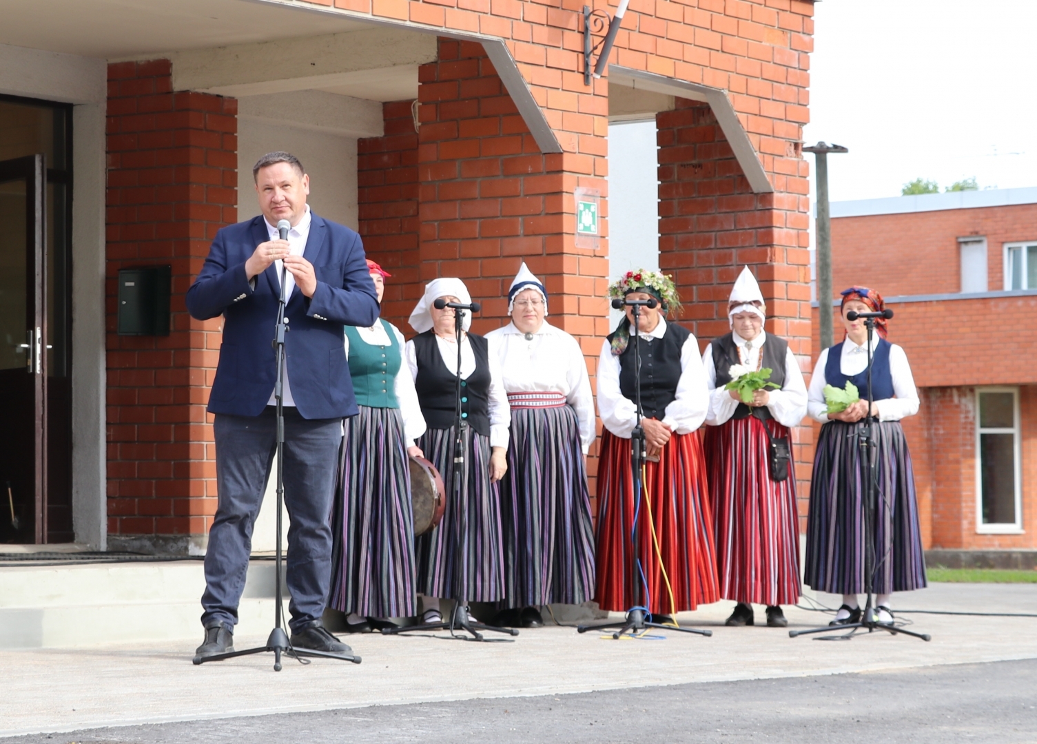 Madlienas tirgus laukuma atklāšana 16.06.2023