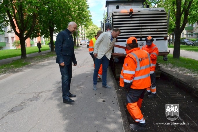 Sākušies Mālkalnes prospekta pārbūves darbi