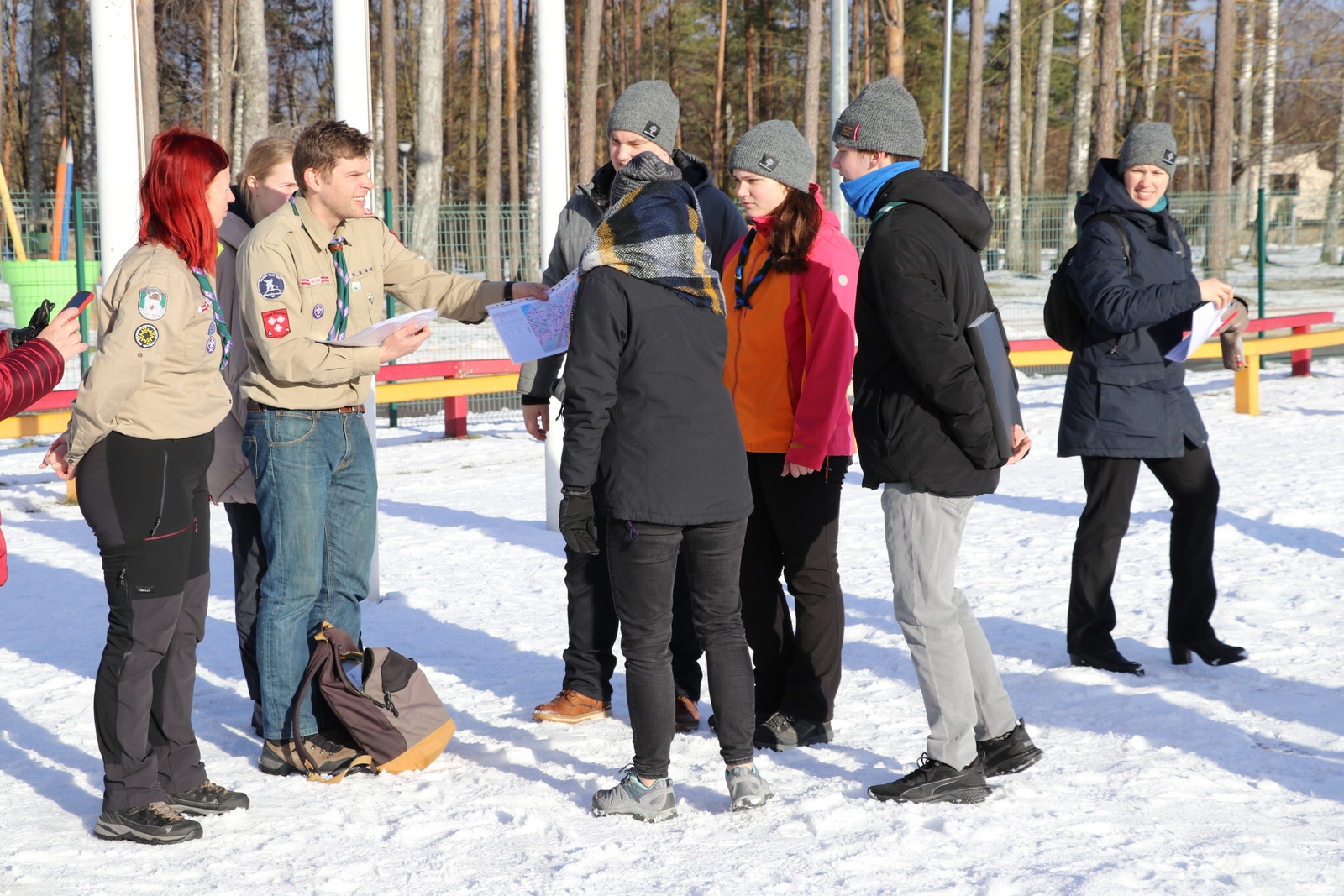 Ikšķilē sākusies mazskautu un guntiņu ziemas nometne “Tuk, tuk, kas tur?”