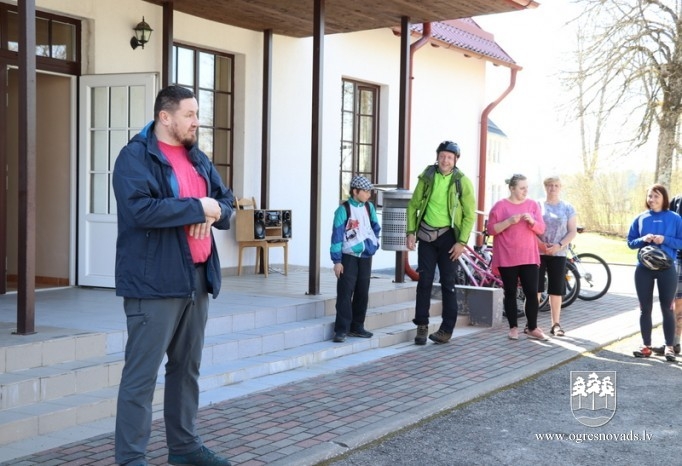 Atklāts velomaršruts Ogres upes ielejas dabas parkā