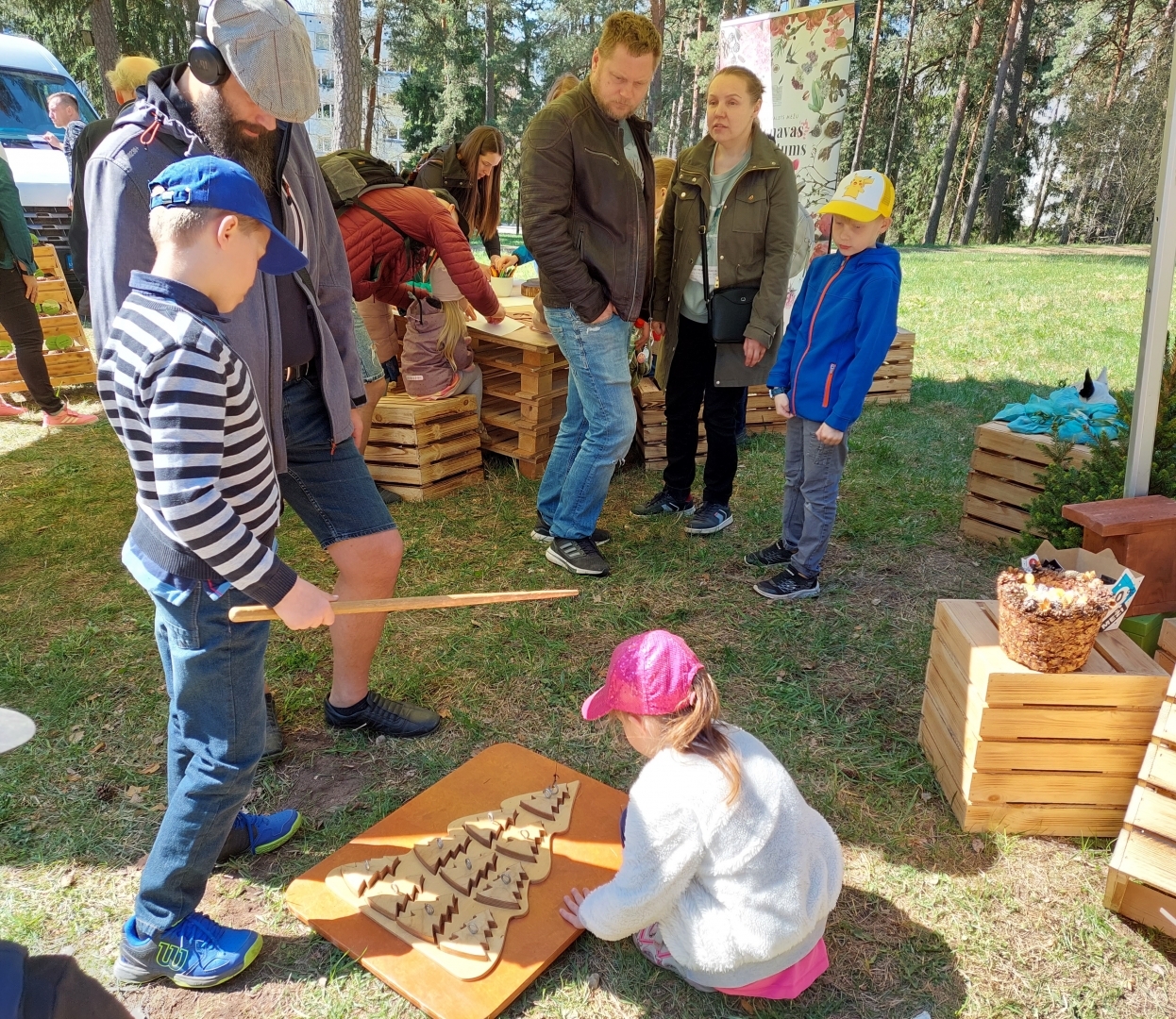 Pasākums "Mežs - veselībai" (22.04.2023.) aktivitātes