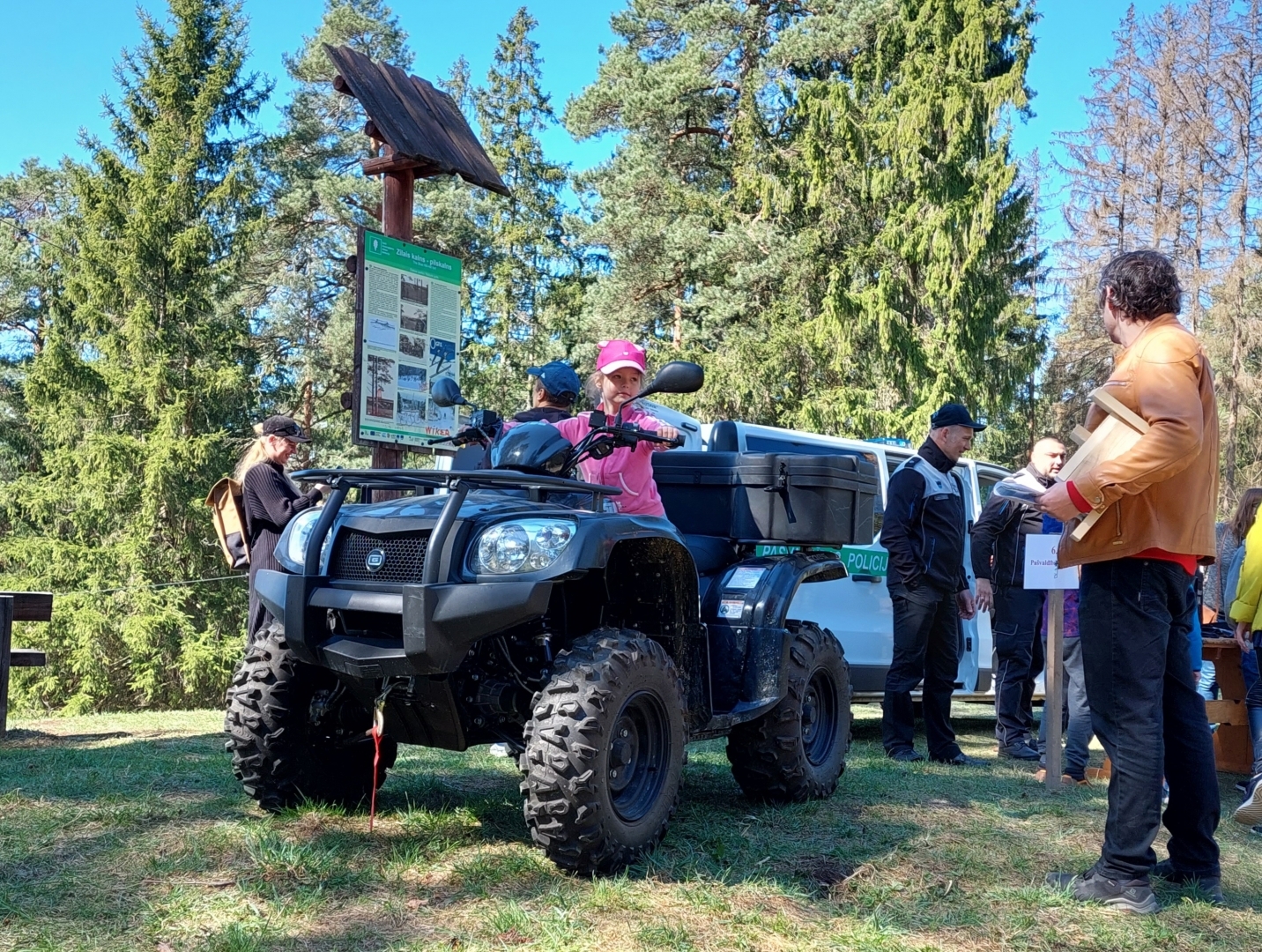 Pasākums "Mežs - veselībai" (22.04.2023) kvadracikls