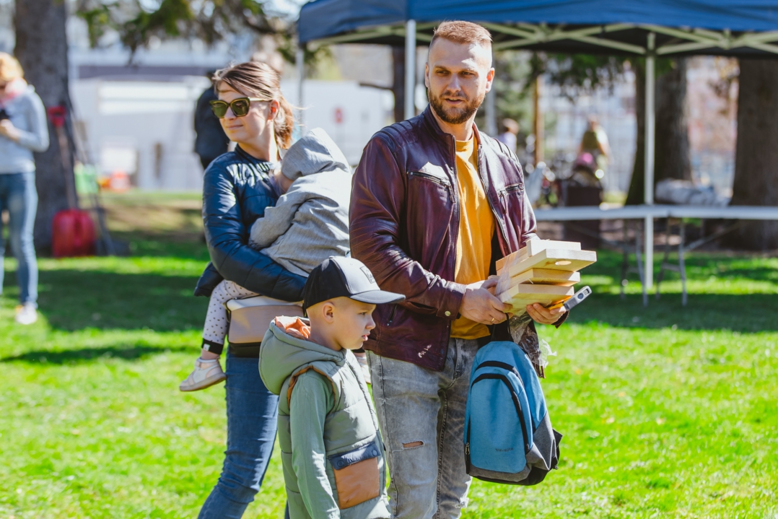 Pasākums "Mežs - veselībai" (22.04.2023.) putnu būrīšu sišana