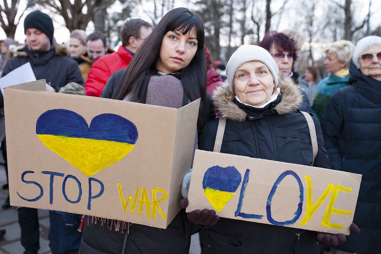 Mītiņš Ukrainas atbalstam