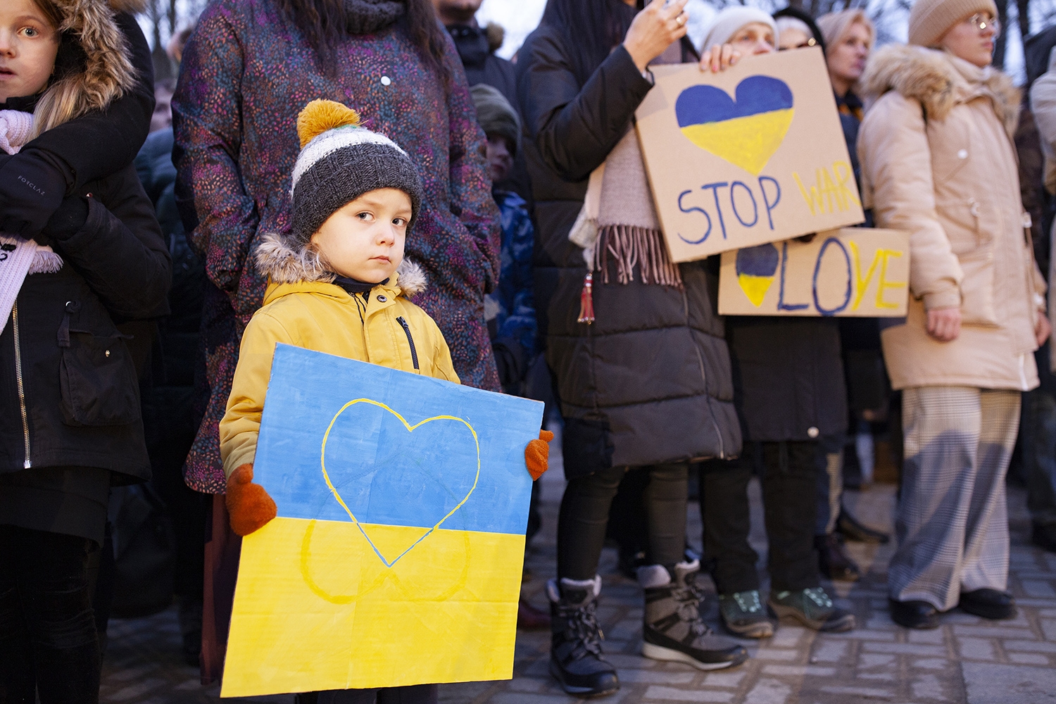 Mītiņš Ukrainas atbalstam