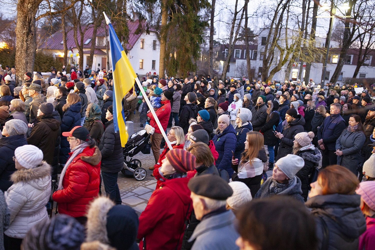 Mītiņš Ukrainas atbalstam