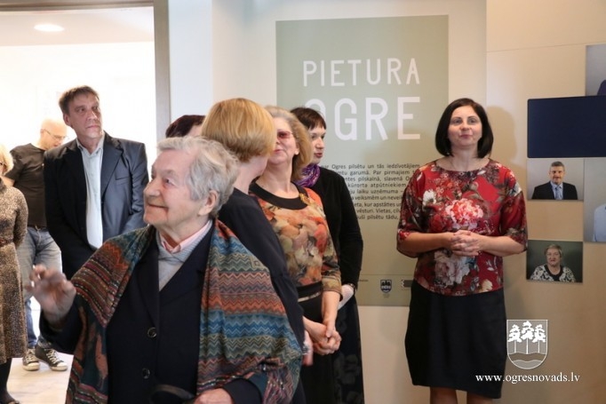 Ekspozīcijas "Pietura "Ogre"" atklāšana