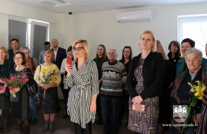 Ekspozīcijas "Pietura "Ogre"" atklāšana