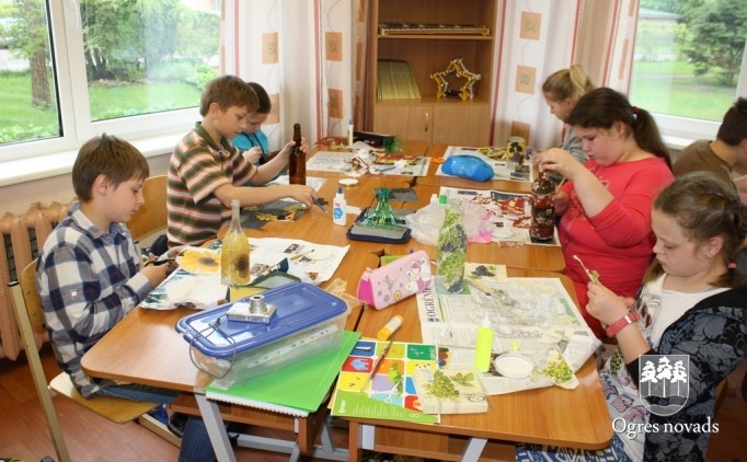 Nometne „Vasaras mozaīka” Jaunogres vidusskolā