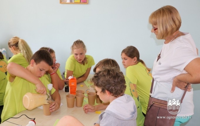 Pusaudži apgūst veselīga dzīvesveida pamatprincipus