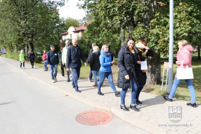 Ogrē tiekas Nacionālā veselīgo pašvaldību tīkla pārstāvji