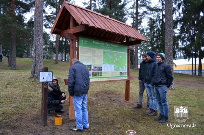 Ogres Zilie kalni 22.11.2012.