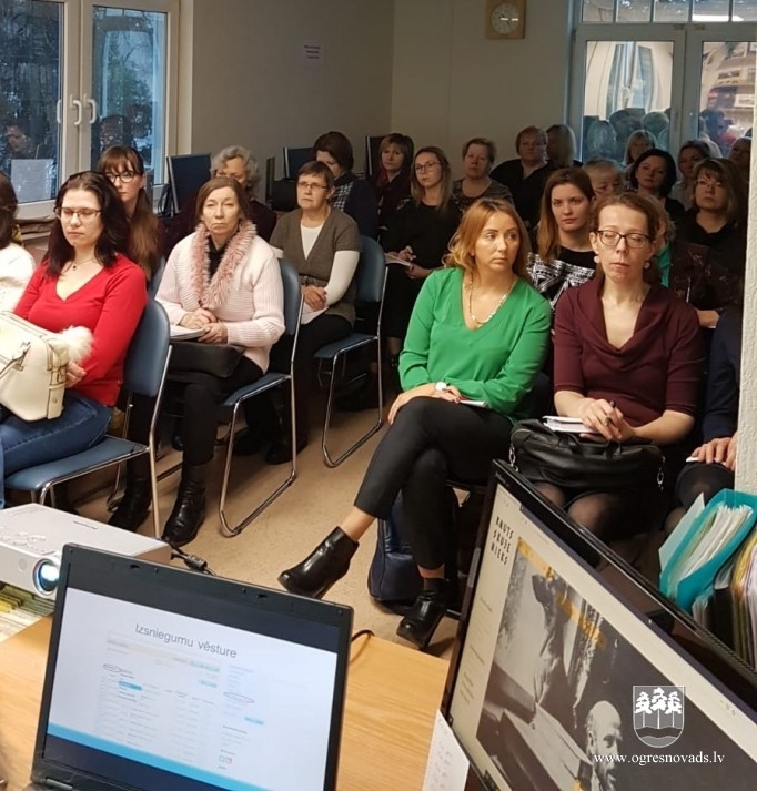 Seminārs Ogres reģiona bibliotēku speciālistiem