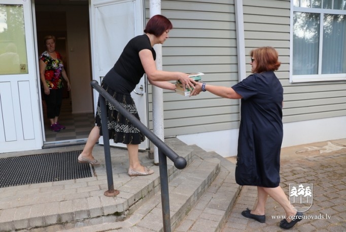 OCB notikusi akcija “Grāmatu ķēde”. 26.07.2019.