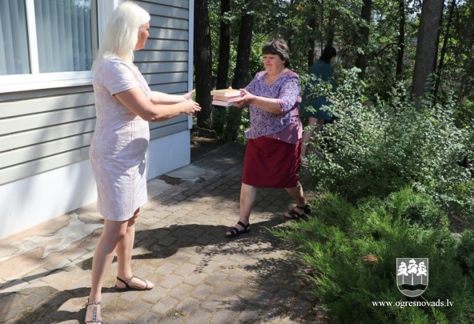 OCB notikusi akcija “Grāmatu ķēde”. 26.07.2019.