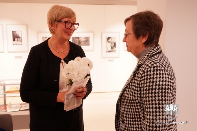 Rakstniece Marina Kosteņecka viesojās Ogrē