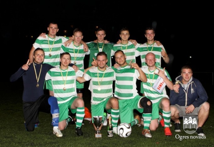 Ogres novada čempions futbolā - OCSK