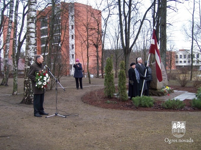 Ogres politiski represēto klubam 25