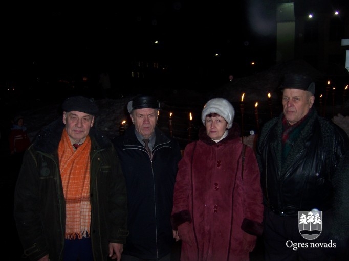 Ogres politiski represēto klubam 25