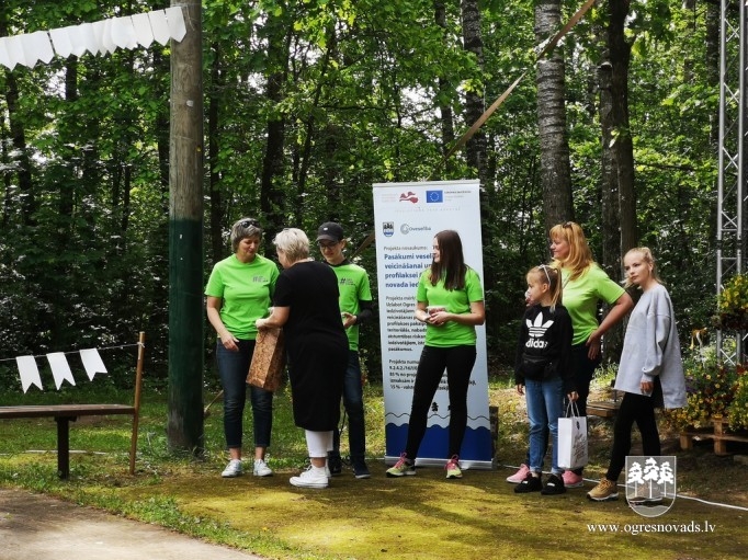 Ogresgala pagasta svētkos akcentē veselības tēmu