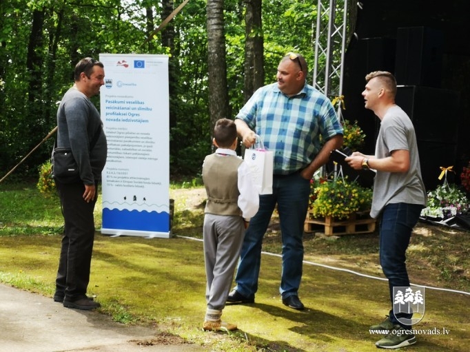 Ogresgala pagasta svētkos akcentē veselības tēmu